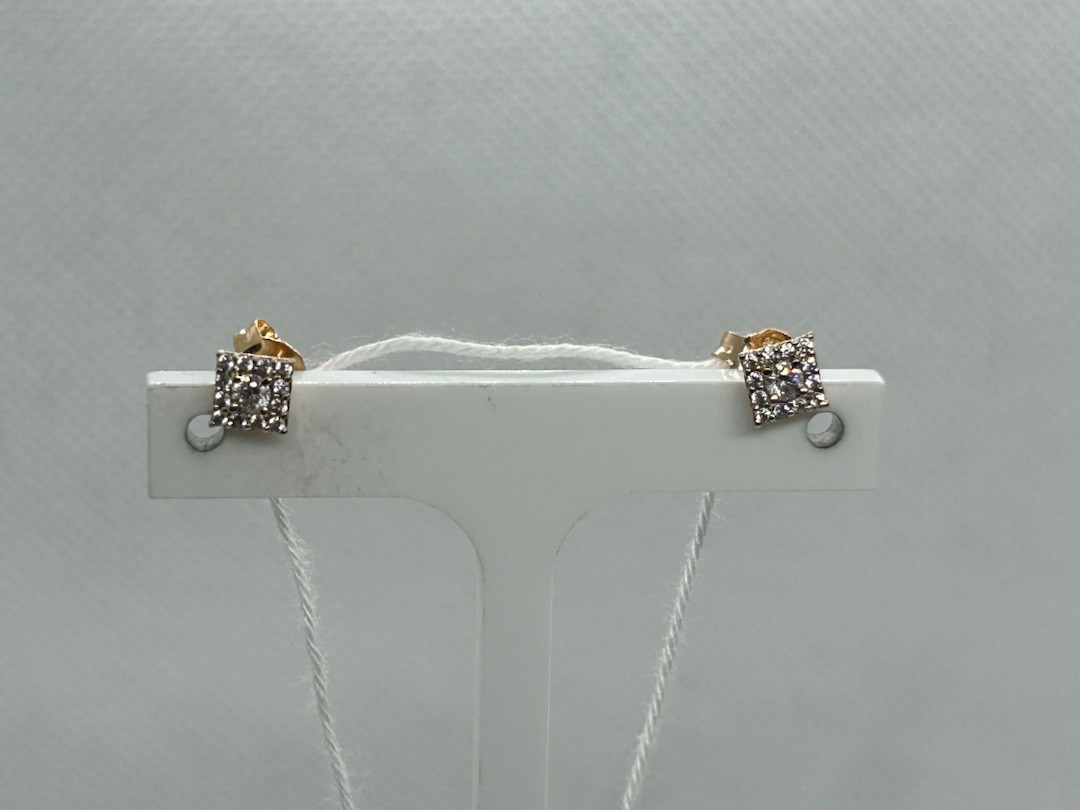 СЕРЬГИ ПУСЕТЫ (Au 375)