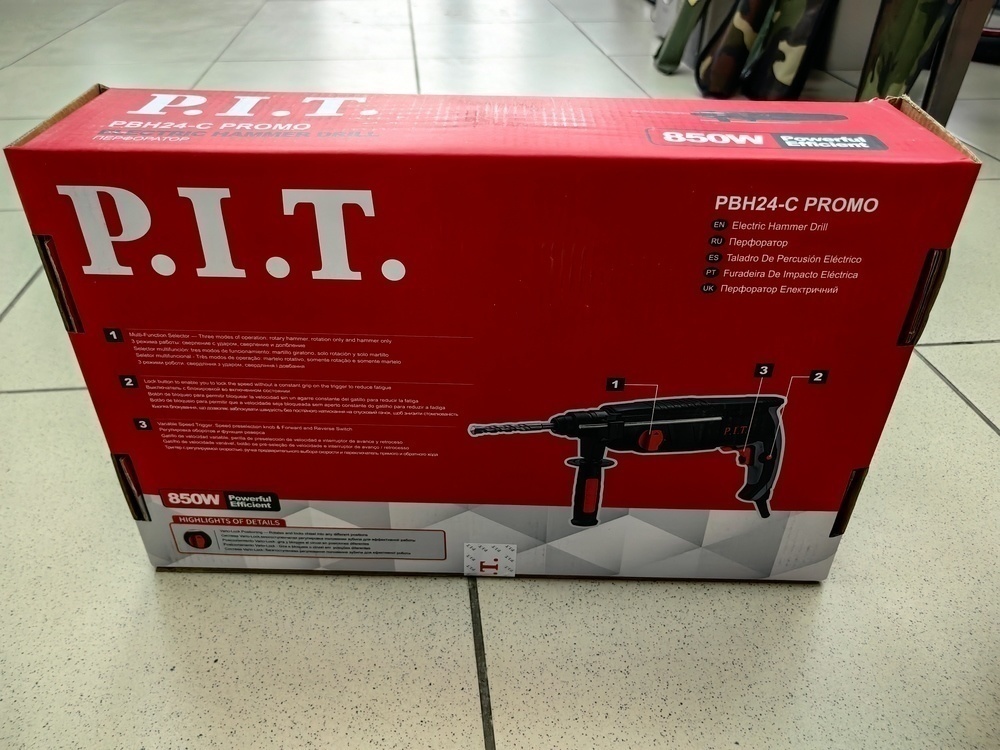 Перфоратор P.I.T. PBH24-C