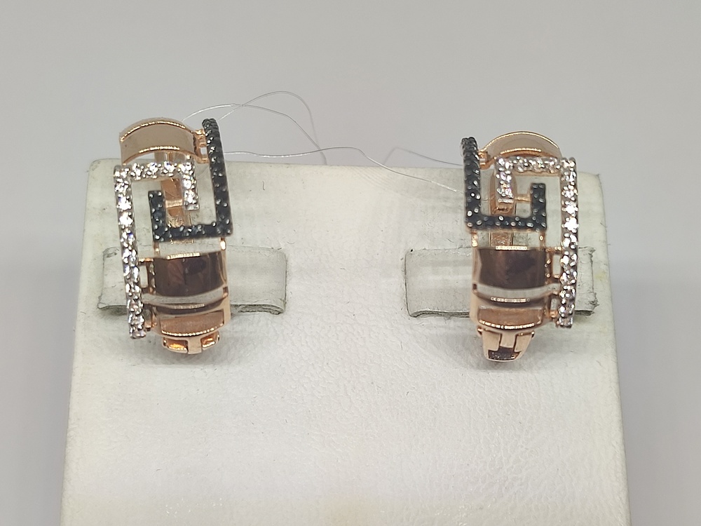 СЕРЬГИ С КАМНЯМИ (Au 585)