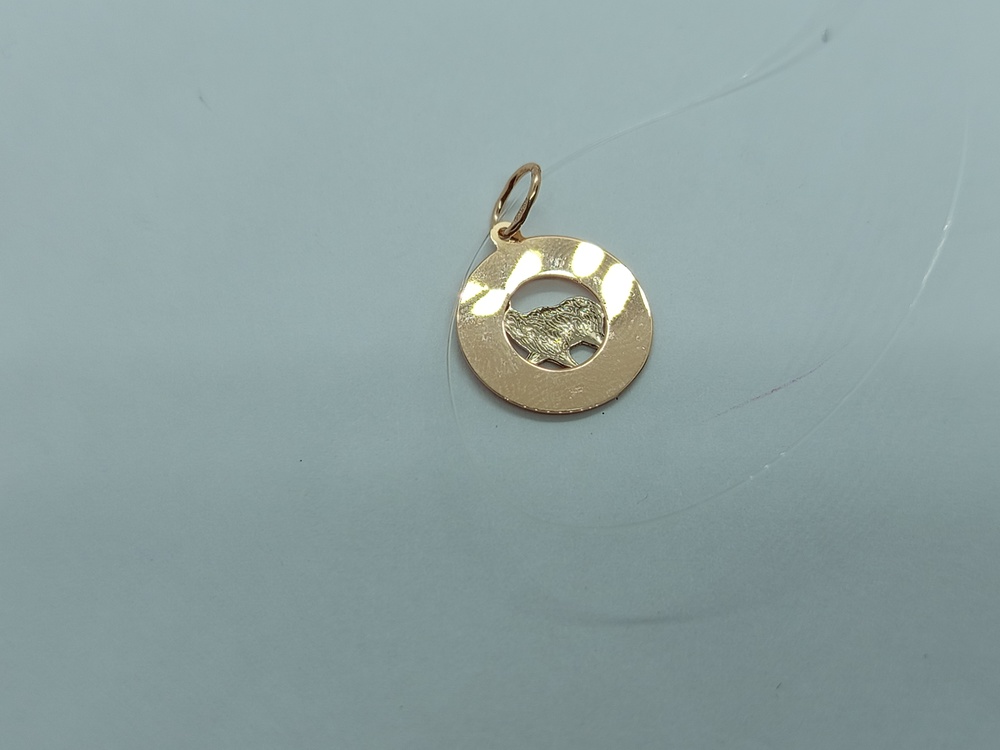 ПОДВЕСКА ЗНАК ЗОДИАКА ОВЕН (Au 585)