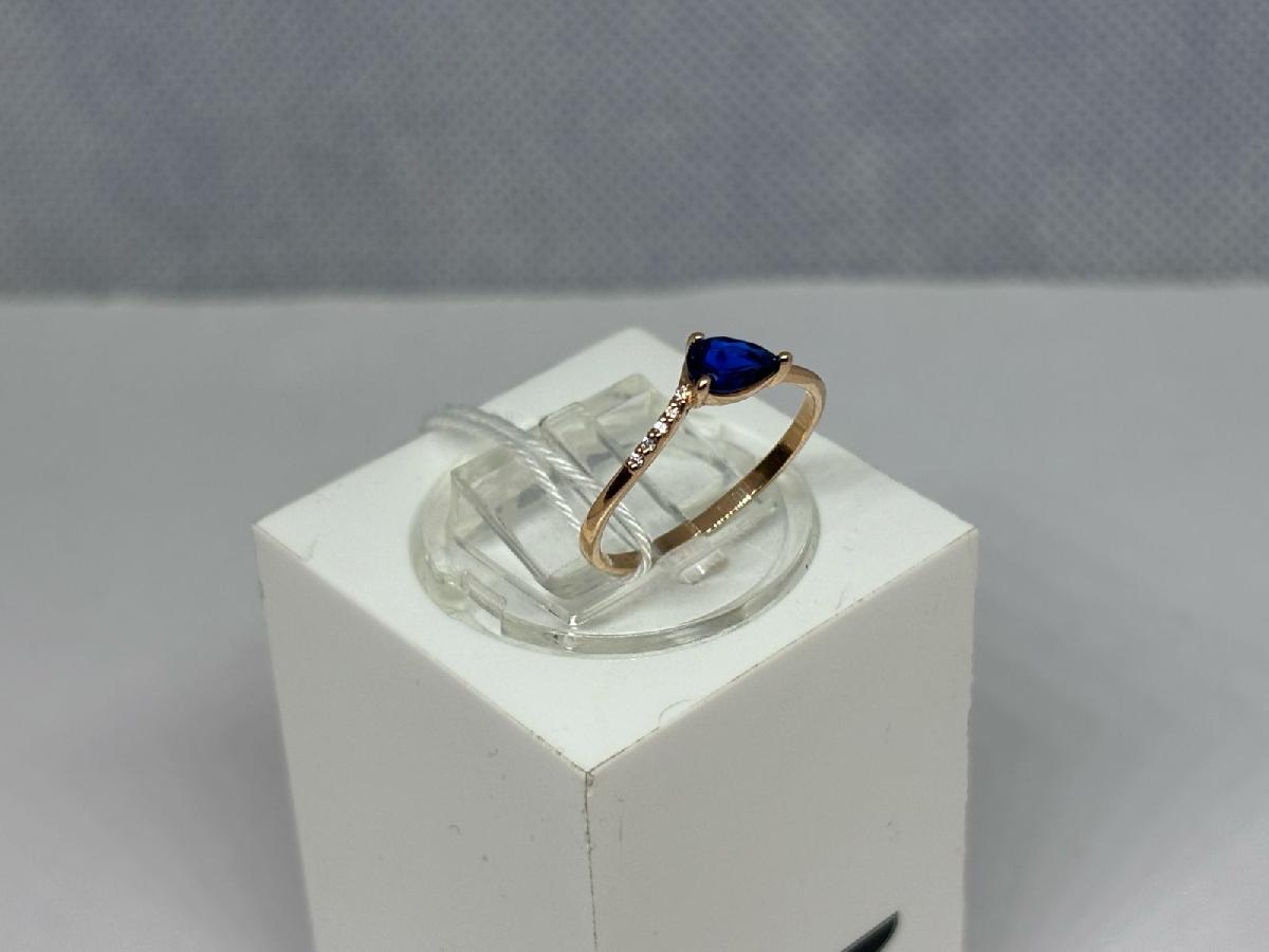 КОЛКМИ585 КОЛЬЦО С КАМНЯМИ (Au 585)