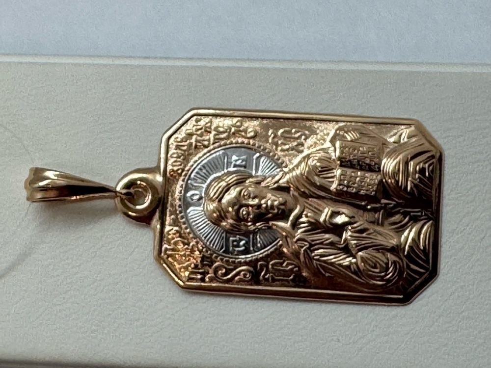 ПОДВЕСКА ИКОНА без камня (Au 585)