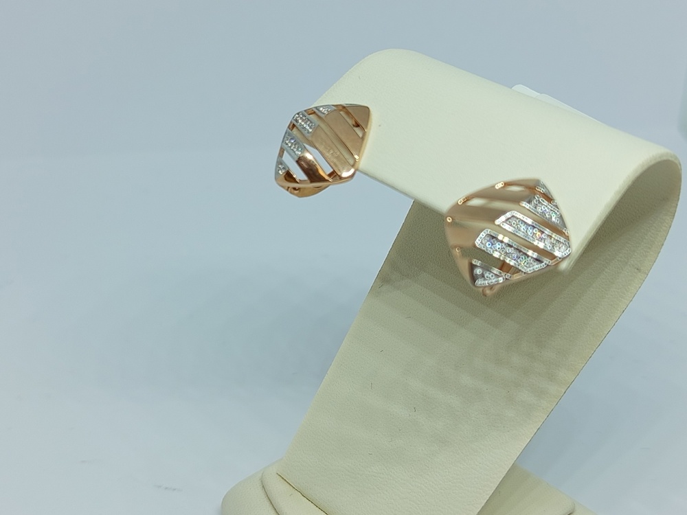 СЕРЬГИ С КАМНЯМИ (Au 585)