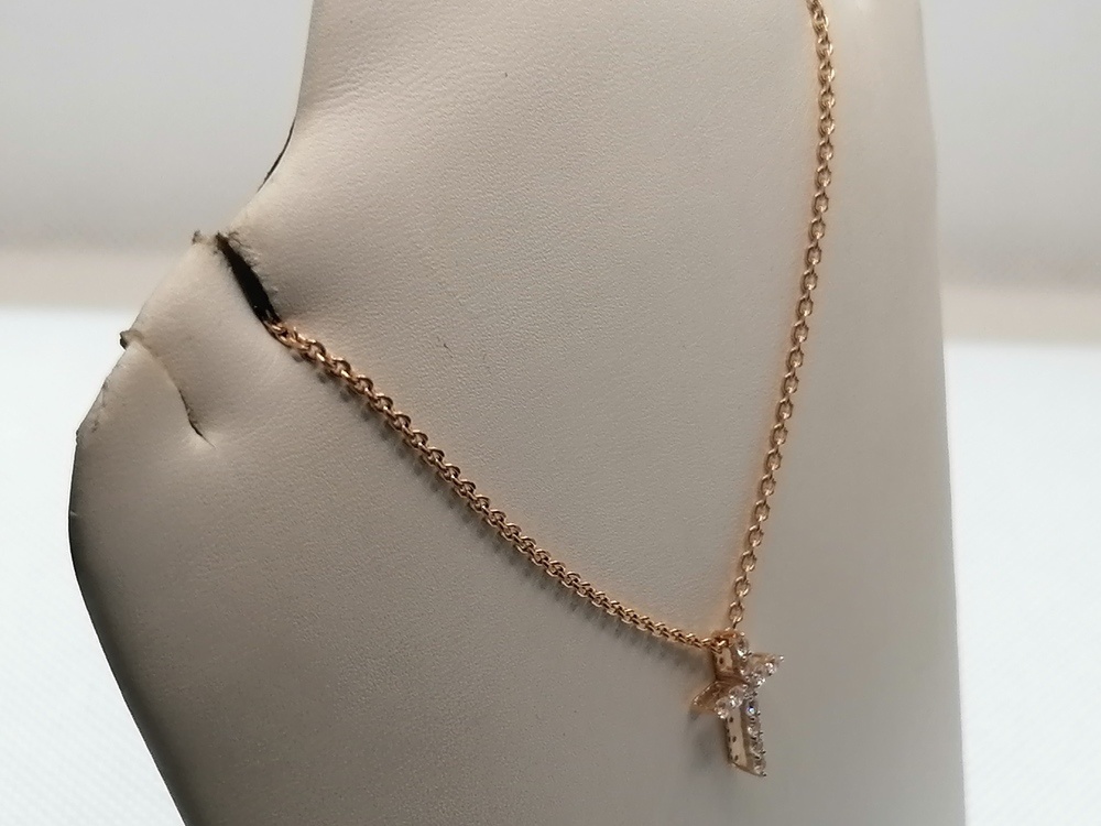 КОЛЬЕ С КАМНЯМИ (Au 585)