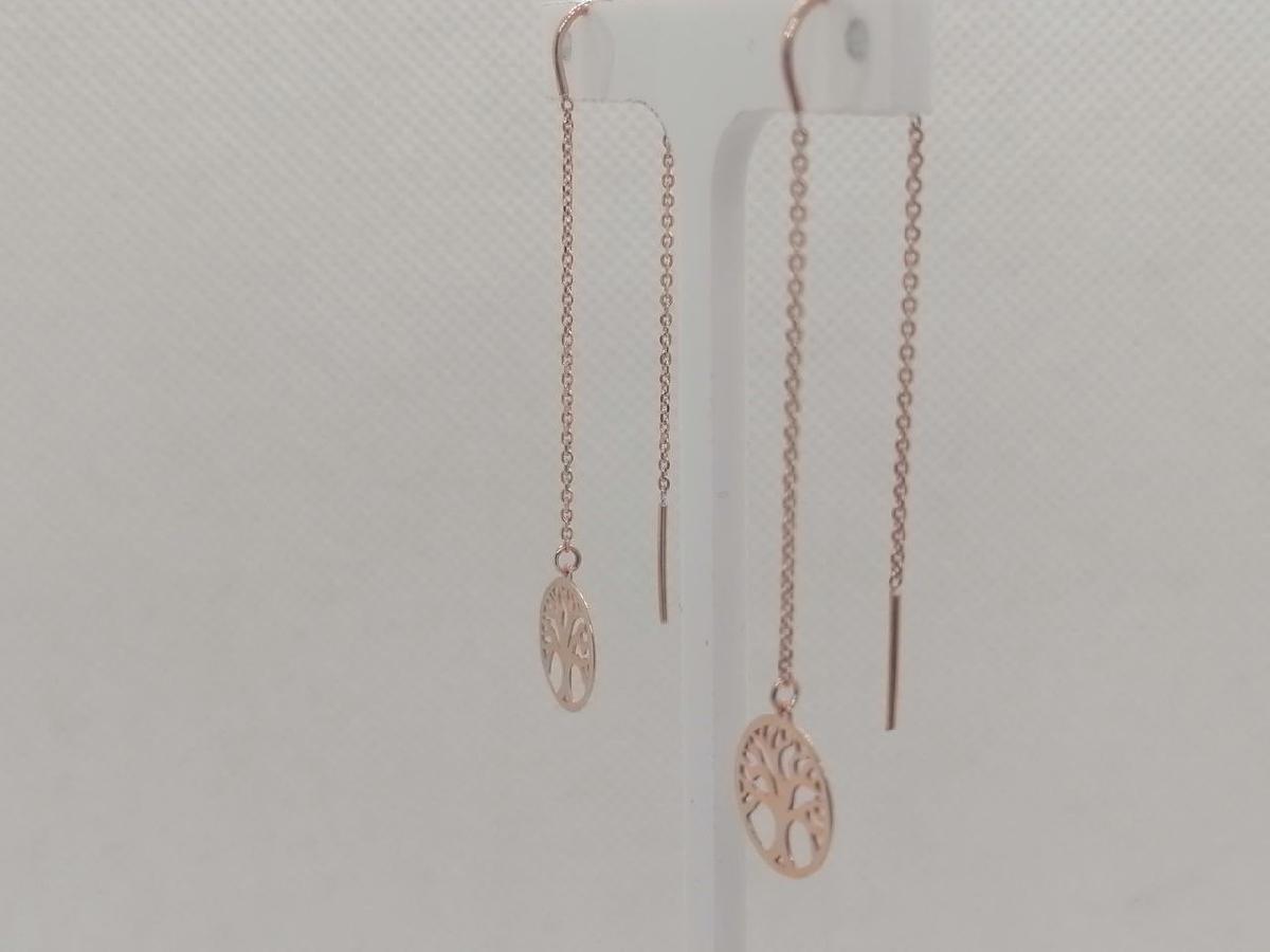 СЕРЬГИ ПРОДЕВКИ без камня (Au 585)