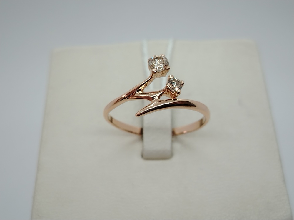 КОЛЬЦО БРИЛЛИАНТ Au 585