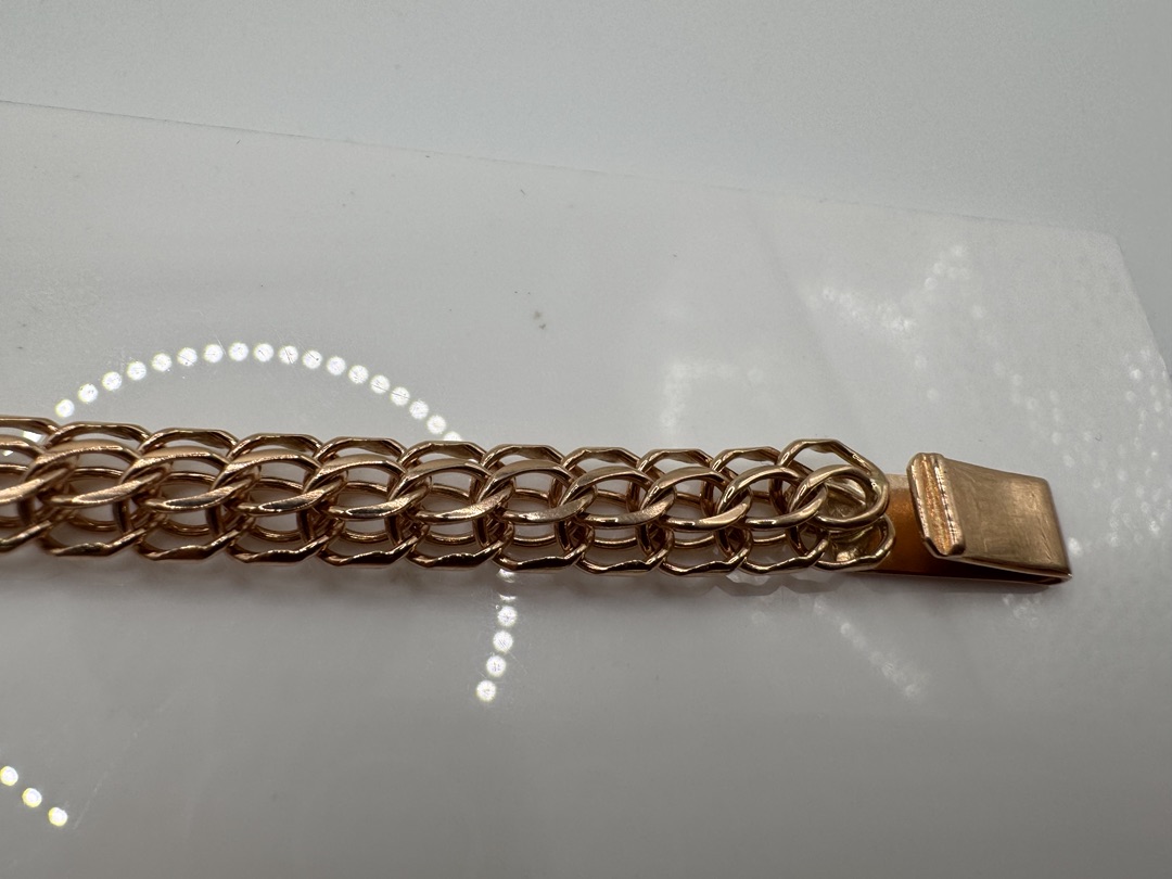 БРАСЛЕТ ПОЛНОВЕСНЫЙ Итальянка (Au 585)