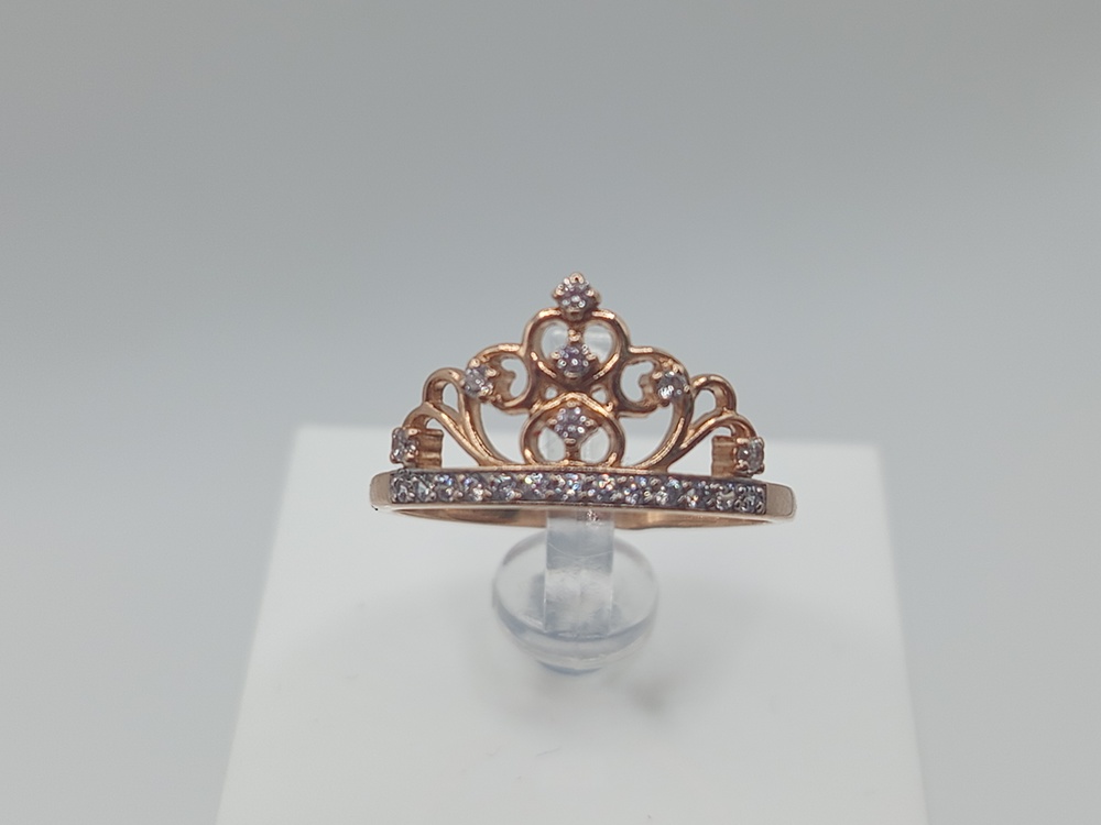 КОЛКМИ585 КОЛЬЦО С КАМНЯМИ (Au 585)