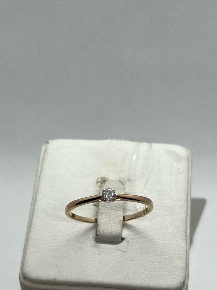 КОЛЬЦО С КАМНЕМ (Au 585)