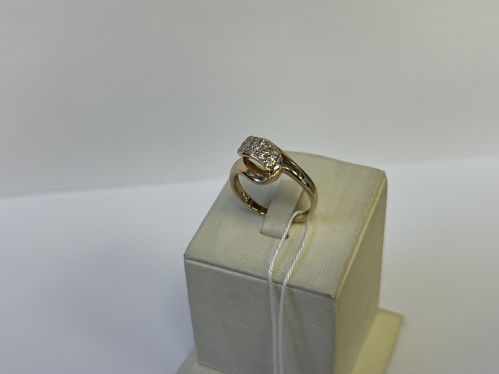 КОЛКМИ585 КОЛЬЦО С КАМНЯМИ (Au 585)