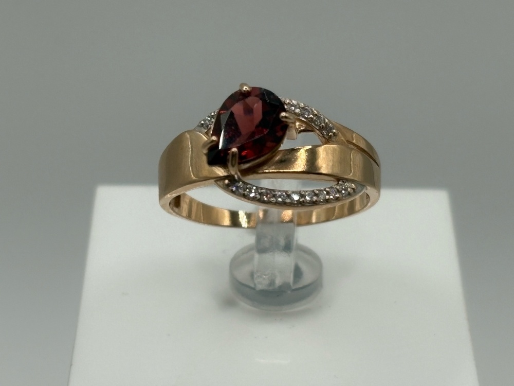 КОЛКМИ585 КОЛЬЦО С КАМНЯМИ (Au 585)