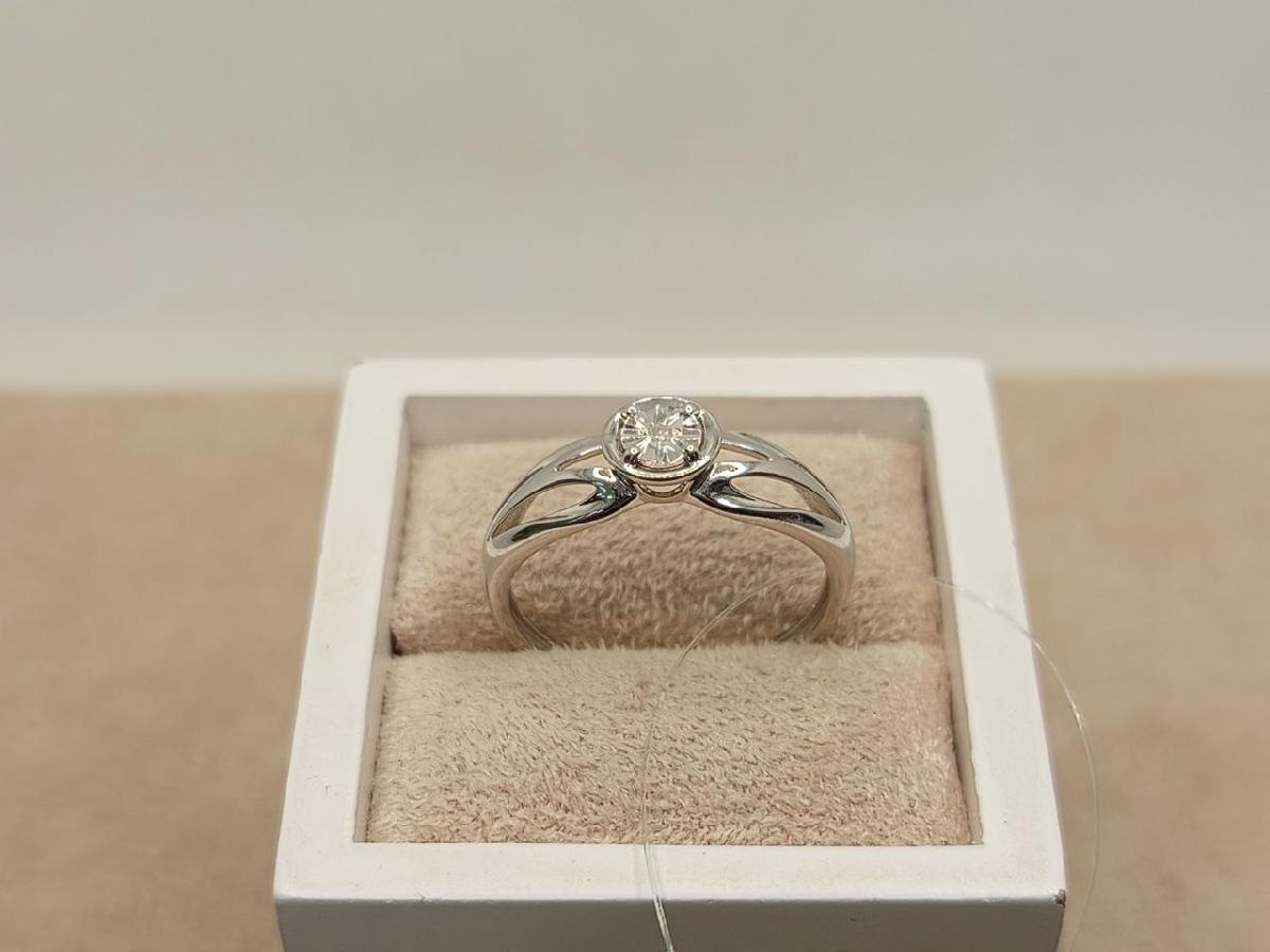 КОЛЬЦО БРИЛЛИАНТ (Ag 925)