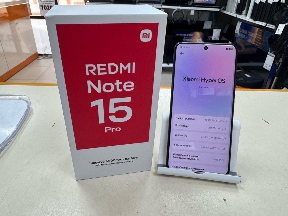 Смартфон Xiaomi Redmi Note 15 Pro 12/256