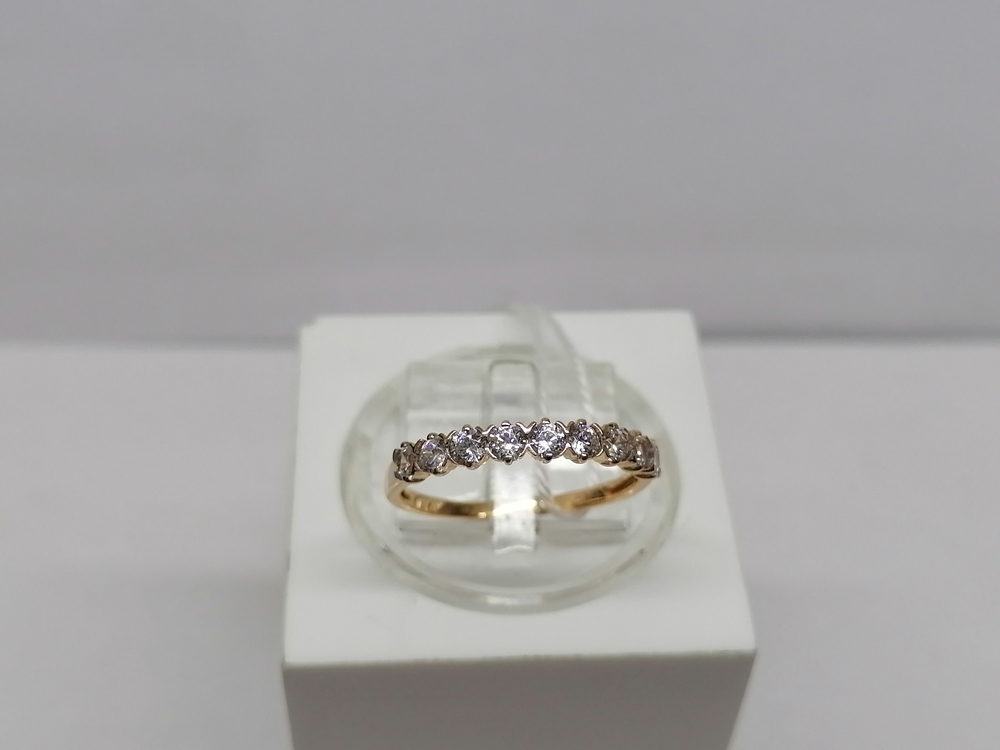 КОЛКМИ585 КОЛЬЦО С КАМНЯМИ (Au 585)