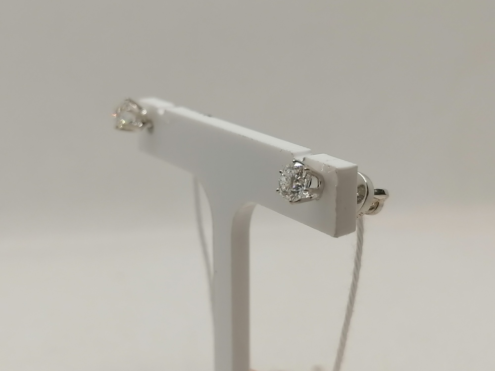 СЕРЬГИ БРИЛЛИАНТ Au 750