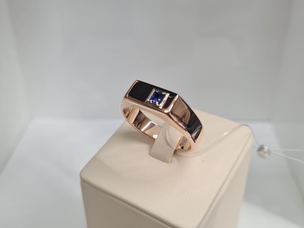 31-0309-С КОЛЬЦО ПЕЧАТКА с камнем (Au 585)