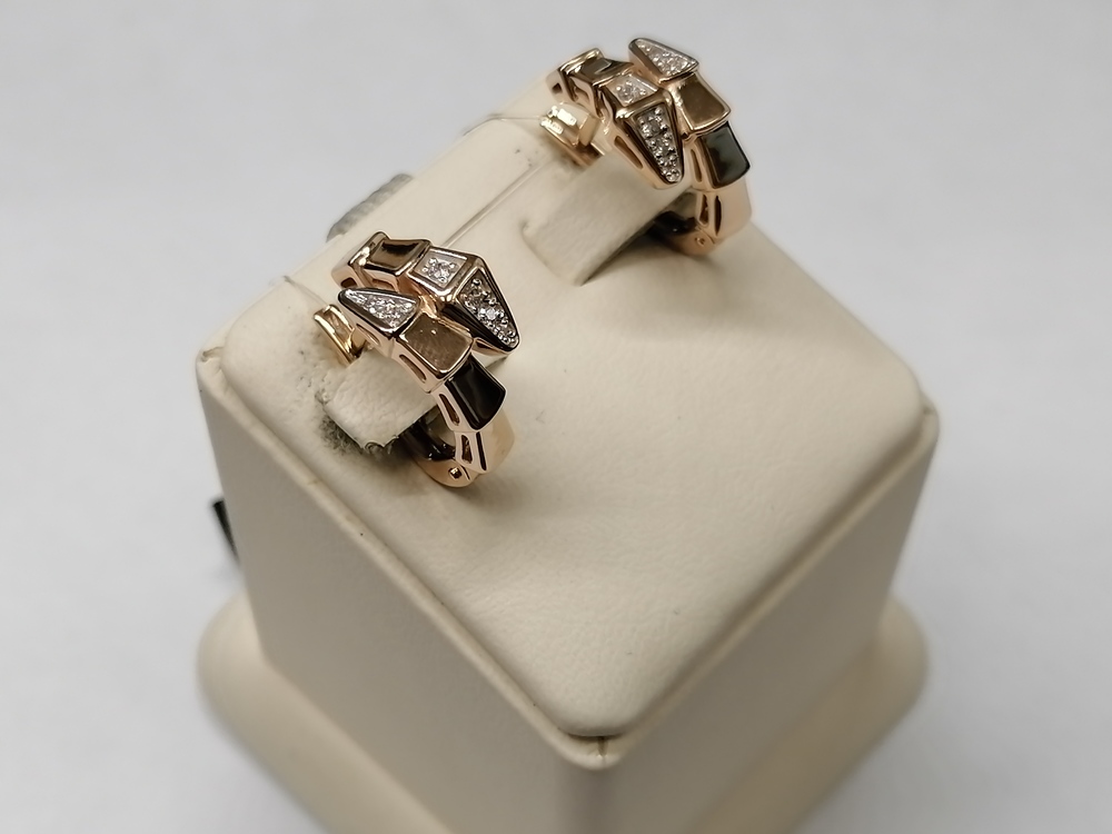 СЕРЬГИ С КАМНЯМИ (Au 585)