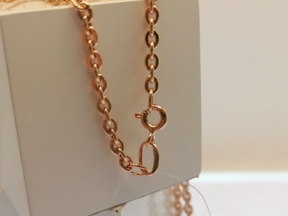 8080201П-60 ЦЕПЬ ПУСТОТЕЛАЯ Якорное (Au 585)