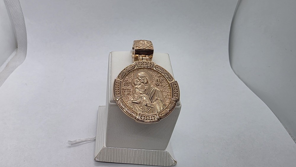 ПОДИБК585 ПОДВЕСКА ИКОНА БЕЗ КАМНЯ (Au 585)