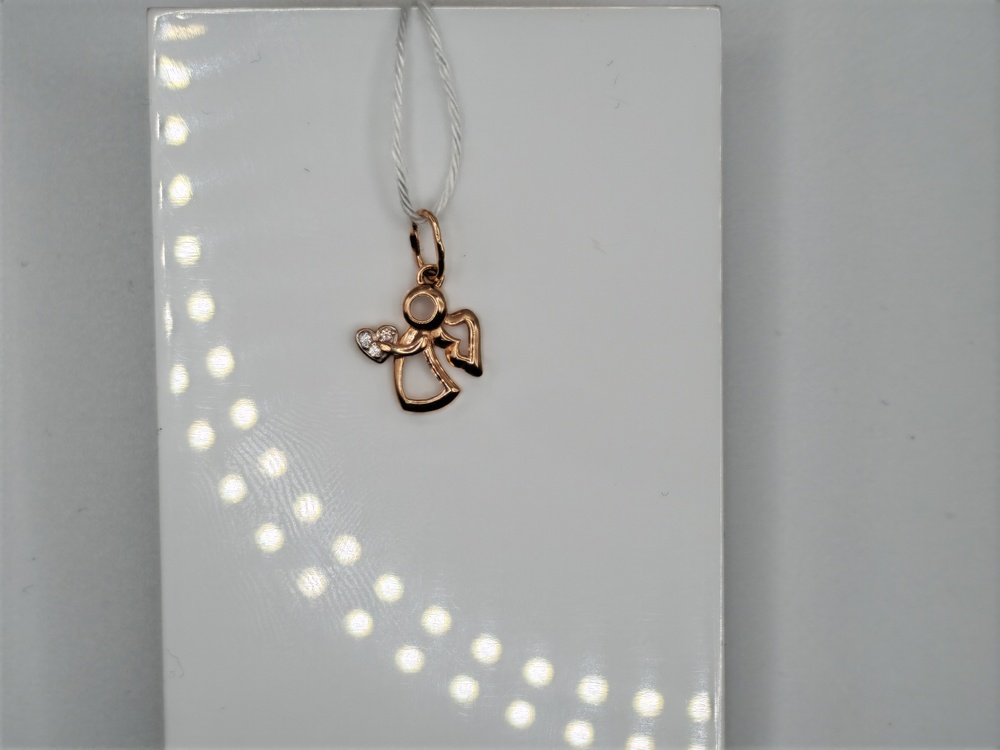 ПОДКМИ585 ПОДВЕСКА С КАМНЯМИ (Au 585)