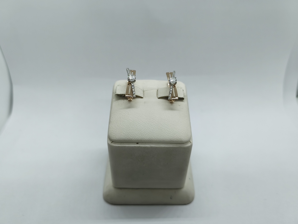 СЕРЬГИ С КАМНЯМИ (Au 585)