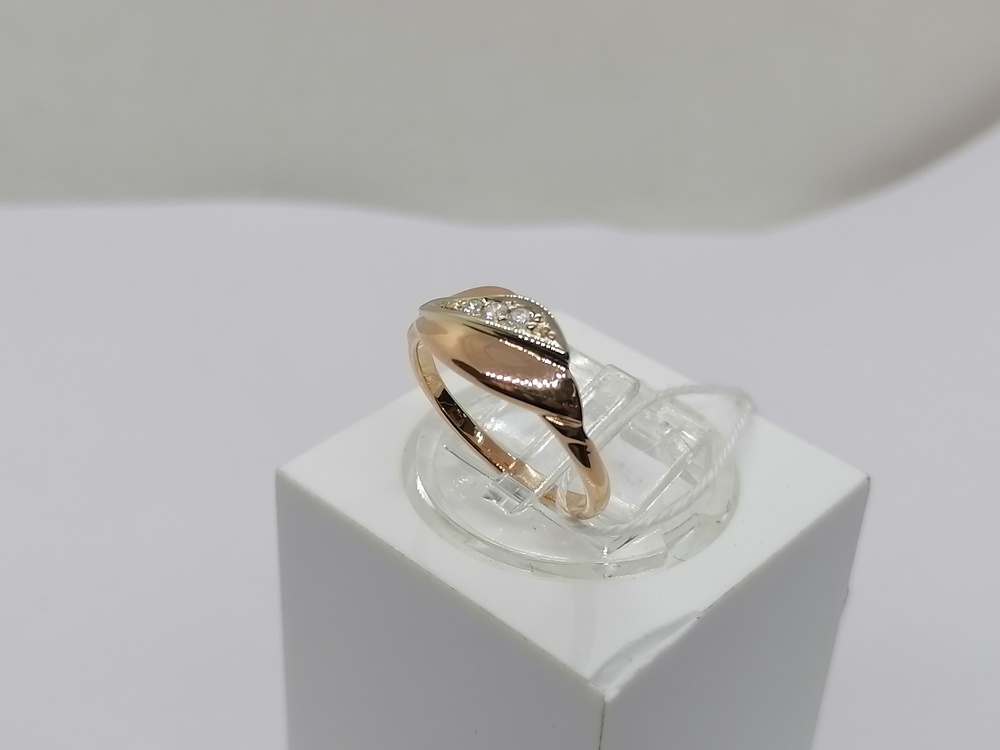 КОЛЬЦО БРИЛЛИАНТ Au 585