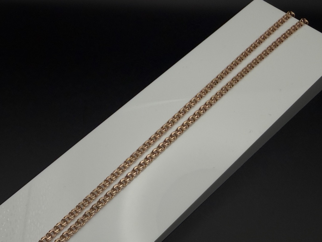 ЦЕПЬ ПУСТОТЕЛАЯ Бисмарк (Au 585)
