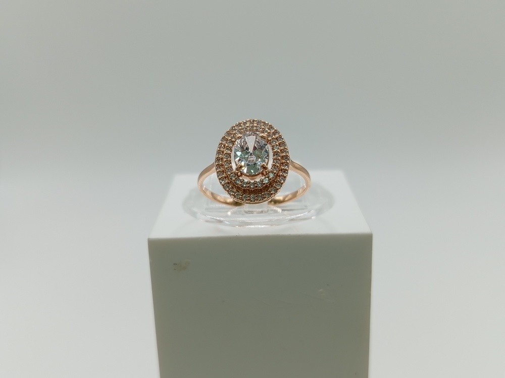 КОЛКМИ585 КОЛЬЦО С КАМНЯМИ (Au 585)