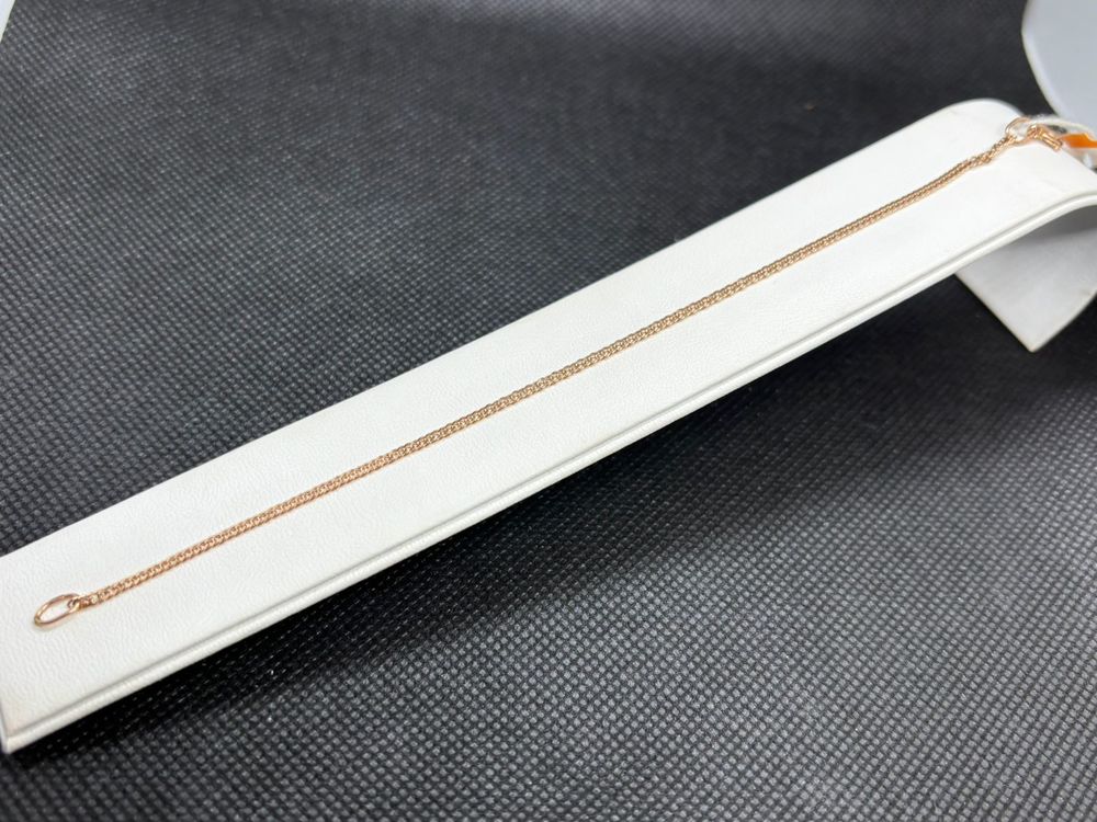 БРАСЛЕТ ПУСТОТЕЛЫЙ Лав Au 585