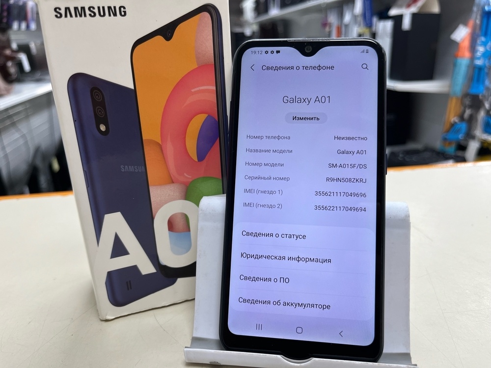 Смартфон Samsung Galaxy A01 2/16