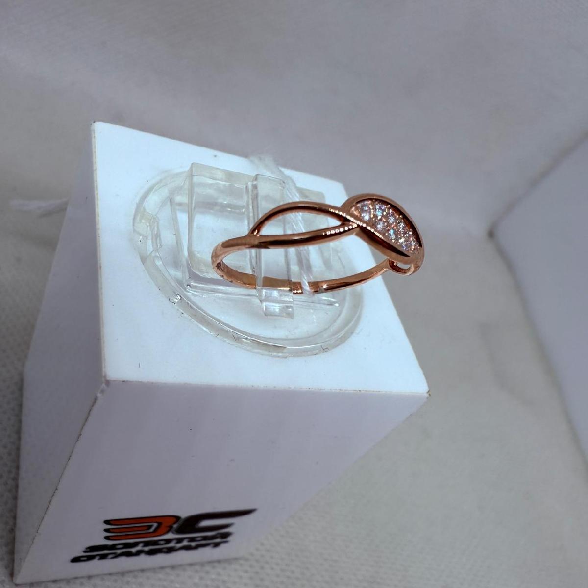 КОЛКМИ585 КОЛЬЦО С КАМНЯМИ (Au 585)