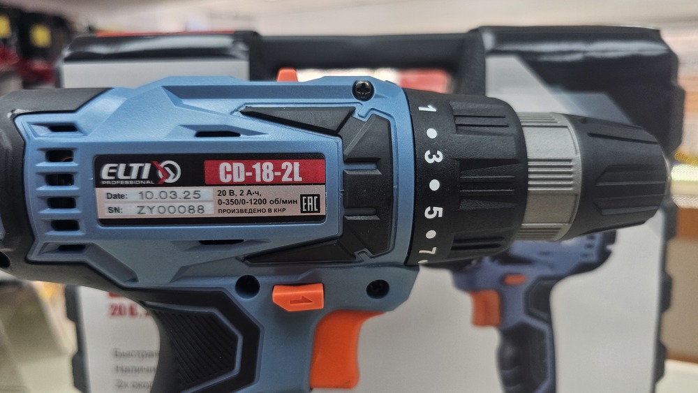 Шуруповерт ELTI CD-18-2L