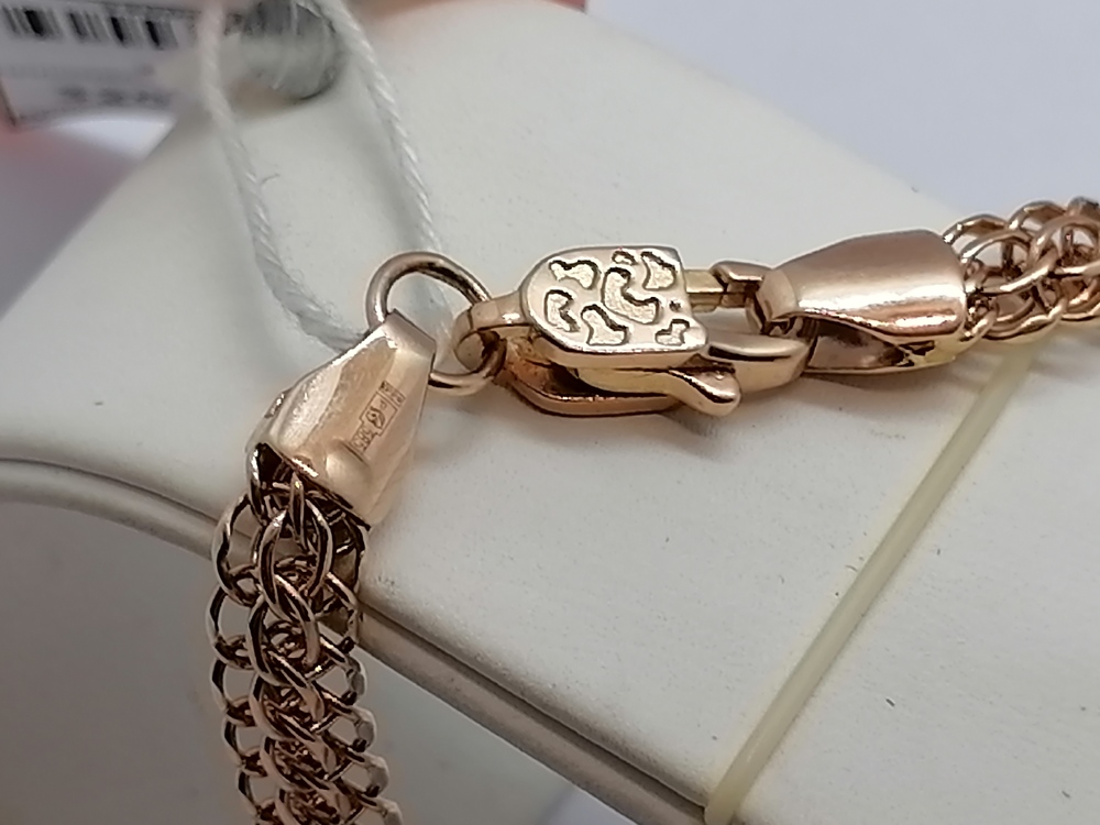 ЦЛИТ585 ЦЕПЬ ПОЛНОВЕСНАЯ Итальянка (Au 585)