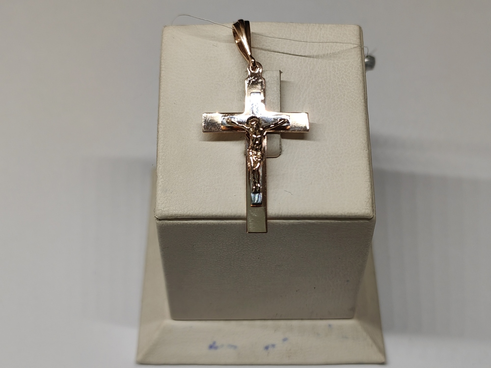 810-00322-10-00-00-00 ПОДВЕСКА КРЕСТ (Au 585)