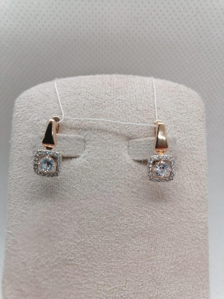 СКМИ585 СЕРЬГИ С КАМНЯМИ (Au 585) СКМИ585 СЕРЬГИ С КАМНЯМИ (Au 585)