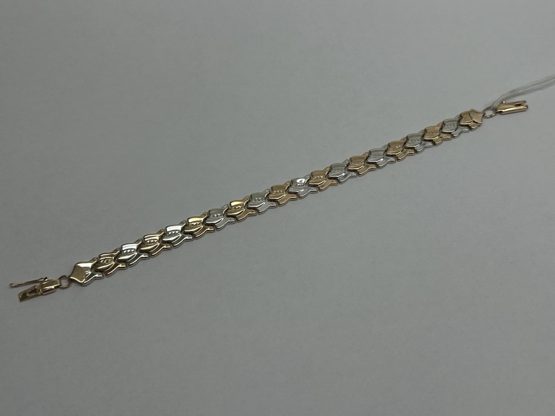 БРАСЛЕТ ПУСТОТЕЛЫЙ Ролекс Au 585