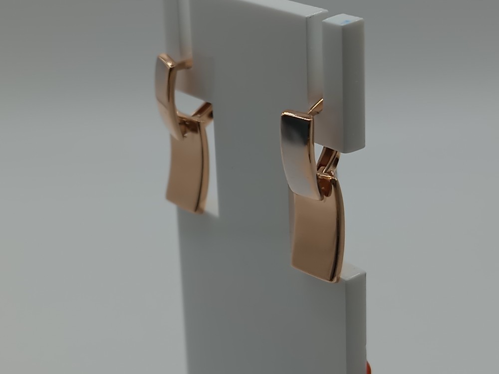 СЕРЬГИ БЕЗ КАМНЯ (Au 585)