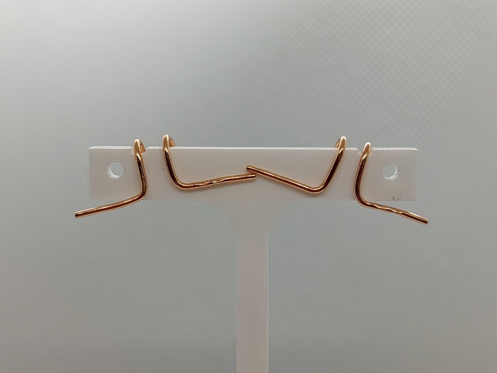 СЕРЬГИ КАФФЫ без камня (Au 585)