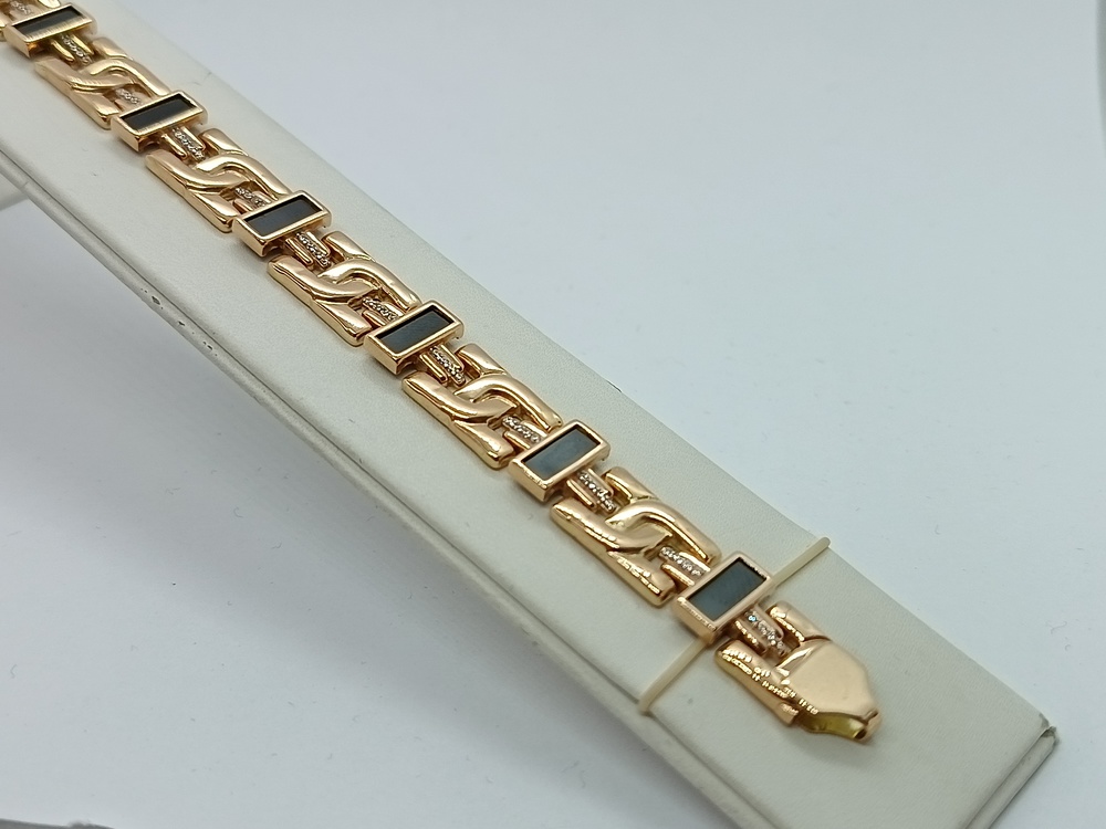 Б585 БРАСЛЕТ С КАМНЯМИ (Au 585)