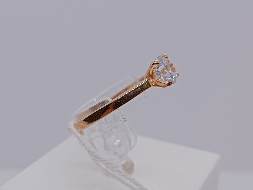 КОЛЬЦО С КАМНЕМ (Au 585)