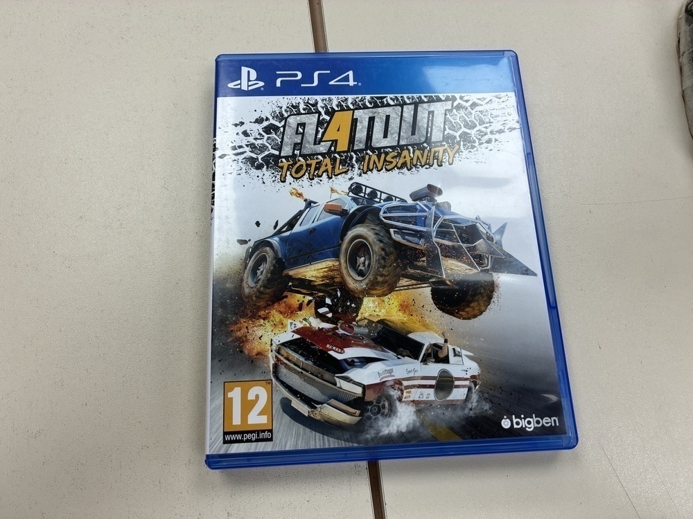 Игра PlayStation 4 Flatout 4 Total Insanity