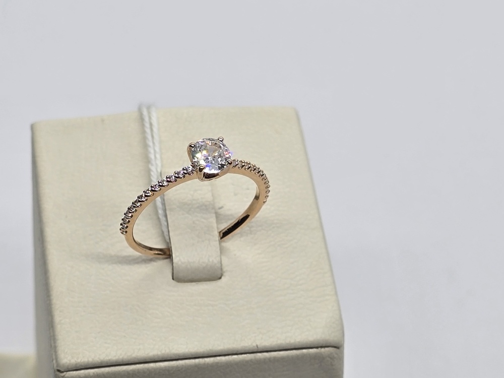 КОЛКМИ585 КОЛЬЦО С КАМНЯМИ (Au 585)