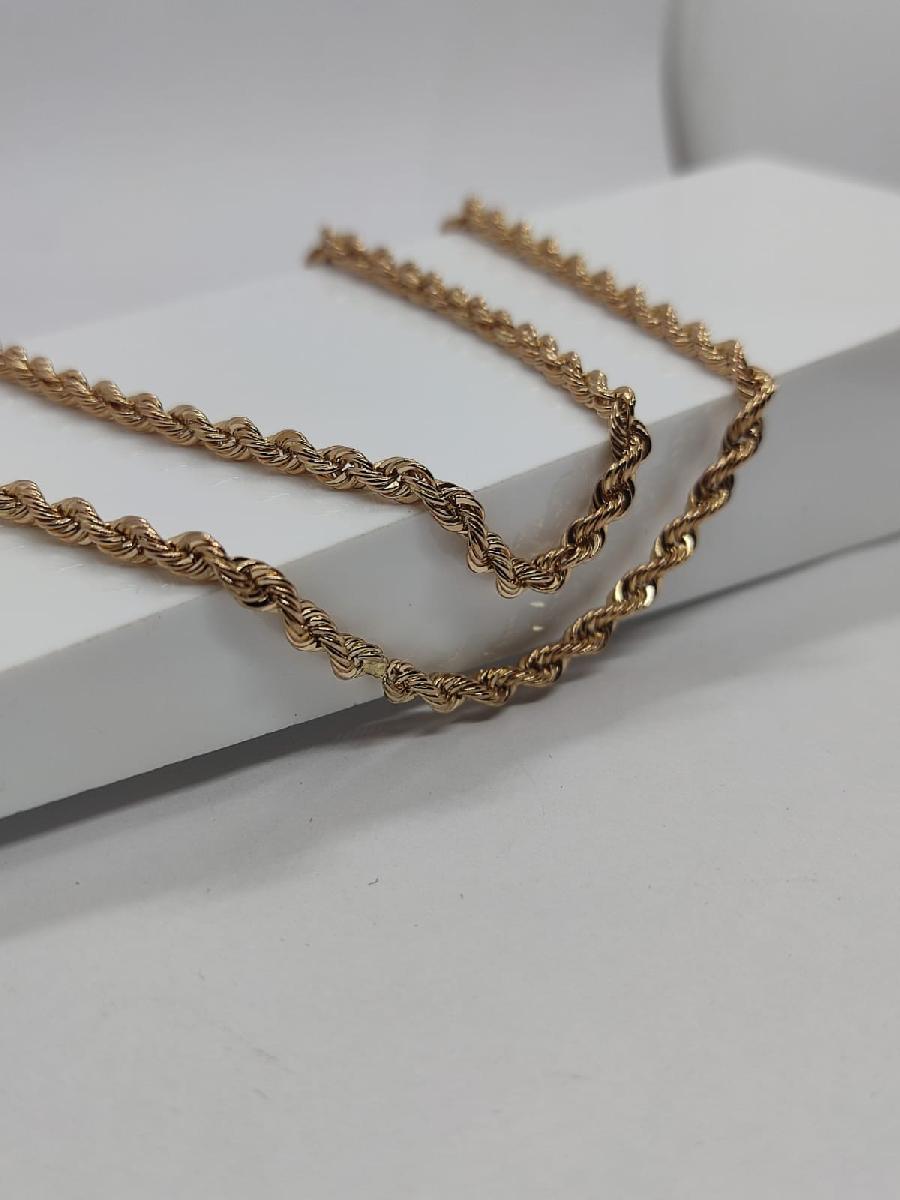 ЦЕПЬ ПОЛНОВЕСНАЯ Веревка (Au 585)