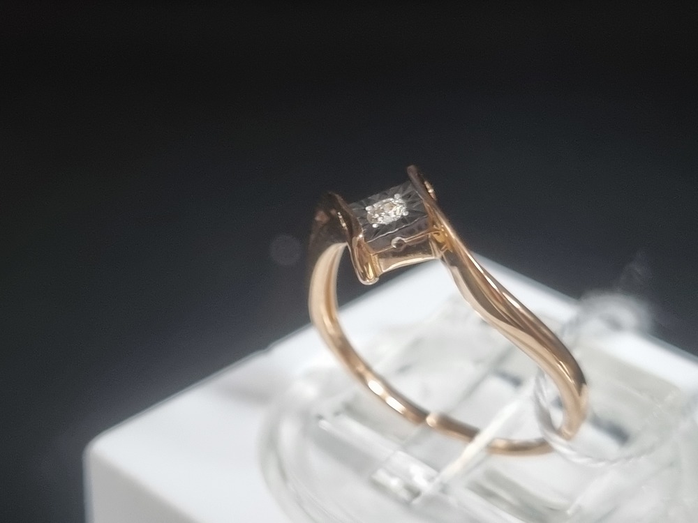 КОЛЬЦО БРИЛЛИАНТ Au 585