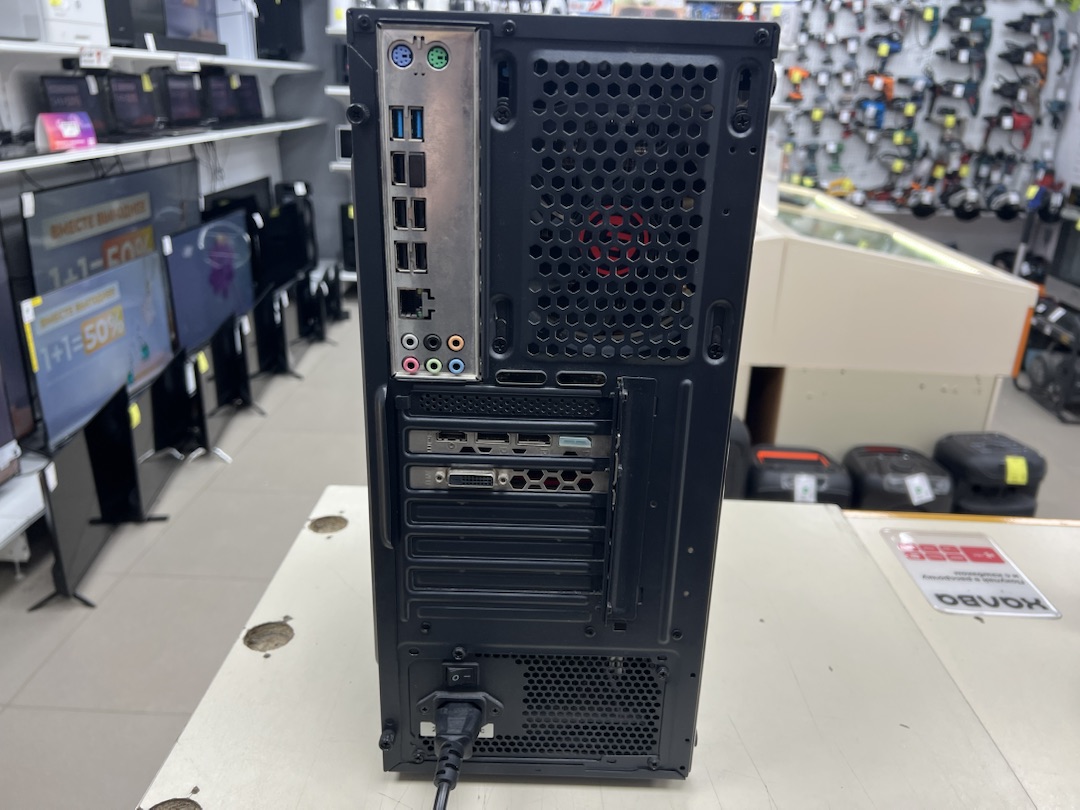 Системный блок Ginzzu; Xeon E5-2690, Radeon RX 570, 16 Гб, 750 Гб, 500 Гб