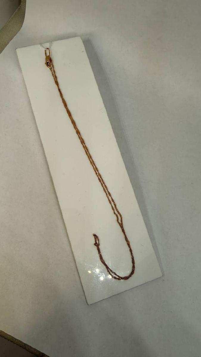 ЦЛСИ585 ЦЕПЬ ПОЛНОВЕСНАЯ Сингапур (Au 585)