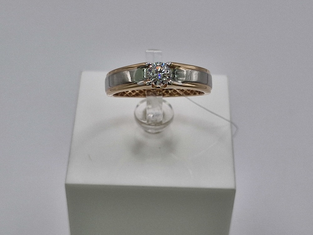 КОЛЬЦО С КАМНЕМ (Au 585)