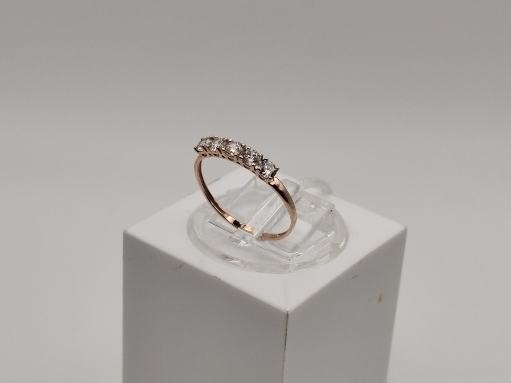 КОЛКМИ585 КОЛЬЦО С КАМНЯМИ (Au 585)