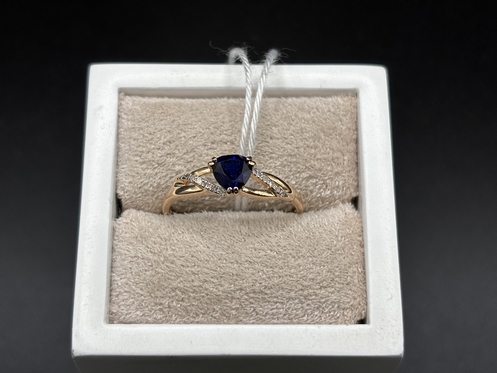 КОЛЬЦО БРИЛЛИАНТ Au 585