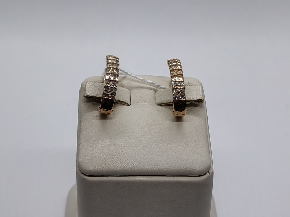 СЕРЬГИ БРИЛЛИАНТ (Au 585)